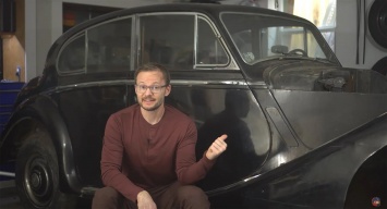 70-летний Jaguar Mark V станет «электричкой» (ВИДЕО)