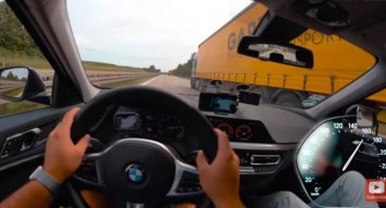 BMW 118i F40 продемонстрировал возможности на автобане в Германии (ВИДЕО)