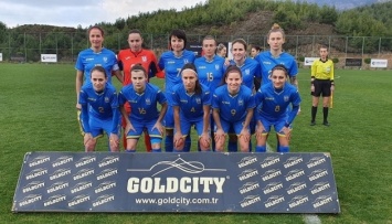 Женская сборная Украины по футболу победила Индию