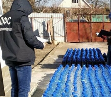 В Запорожской области изъяли партию поддельного спирта на 700 тысяч гривен