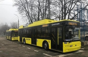 Власти Херсона меняют договор на закупку троллейбусов за средства ЕБРР