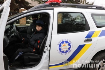 Юного школьника из Запорожской области наградили в полиции