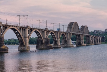 Днепровские мосты - самые длинные в Украине. РЕЙТИНГ