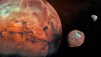 Выдвинута новая версия о происхождении спутников Марса