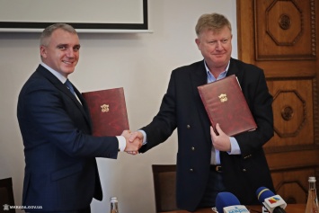 Николаев получит 80 млн грн на развитие инфраструктуры: подписан меморандум с QTerminals Olvia (ФОТО)