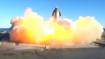 Ракета SpaceX Starship успешно приземлилась, но затем взорвалась