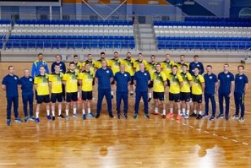 Сборная Украины по гандболу готовится к матчам против Фарерских островов