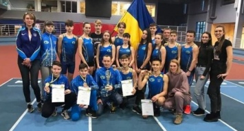 Юношеская сборная Николаевской области - бронзовый призер чемпионата Украины по легкой атлетике