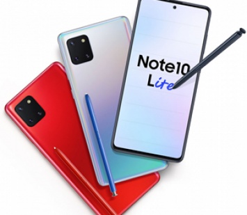 Samsung Galaxy Note10 Lite получил обновление One UI 3.1