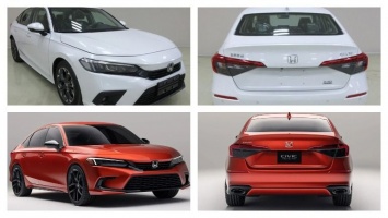 Внешность нового седана Honda Civic раскрыли накануне премьеры (ВИДЕО)