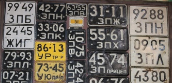 Житель Запорожской области собрал полтысячи автомобильных номеров со всего мира - фото