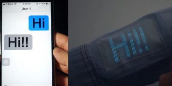 В Китае создали тканевый рукав с сенсорными кнопками