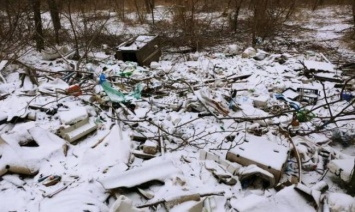 В Запорожье чиновники отчитались о ликвидации свалки, но мусор не убрали