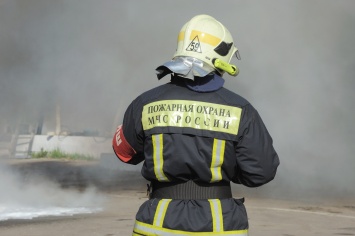 В Татарстане сгорел огнеупорный памятник Воину-освободителю