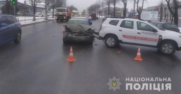 В Тернополе в ДТП попал автомобиль с COVID-вакциной