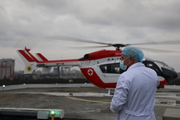 Из Запорожья в Киев санавиация транспортировала пациента с пересаженным сердцем - фото