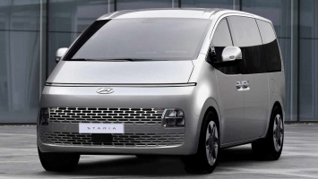 Hyundai опубликовала первое изображение нового минивэна STARIA