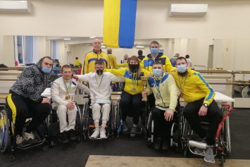 Николаевские спортсмены добыли 8 медалей на Кубке Украины по фехтованию на колясках
