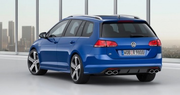 Универсал Volkswagen Golf R заснят близ Нюрбургринга