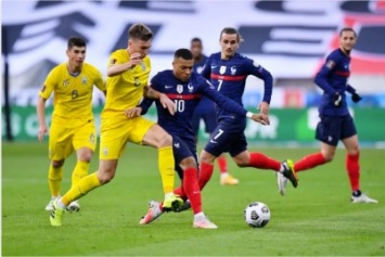 Шестеро динамовцев сыграли против Франции в составе сборной Украины