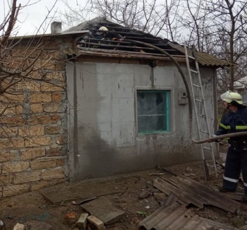 На Херсонщине вчера тушили "домовые" пожары в двух районах
