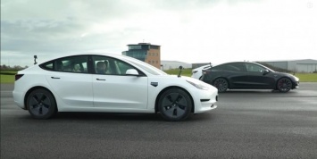Tesla Model 3 против Tesla Model 3 против Tesla Model 3