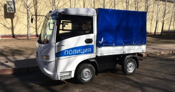 Для российских полицейских подготовили электромобили «Муравей»