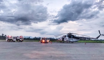 В Конго украинские вертолетчики эвакуировали тяжелораненых местных армейцев