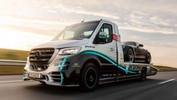 Ателье Kegger представило мощную версию эвакуатора Mercedes Sprinter