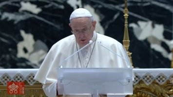 Папа Римский в Пасхальной речи упомянул о войне в Украине