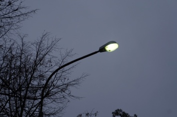 В харьковском парке вандалы украли фонарные столбы