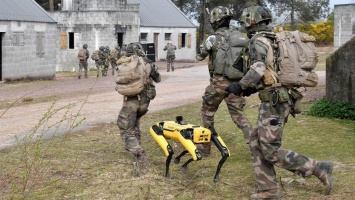 Армия Франции использовала робособаку Boston Dynamics во время учений