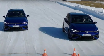 VW выпустил несколько видеороликов, на которых он тестируется на снегу