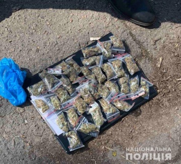 В прошедшие выходные полиция Кривого Рога зафиксировала 55 наркопреступлений