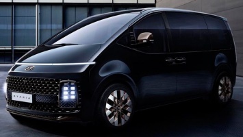 Hyundai представила новый минивэн Hyundai Staria 2022 модельного года