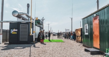 На свалке под Тернополем запустили станцию дегазации (ФОТО)