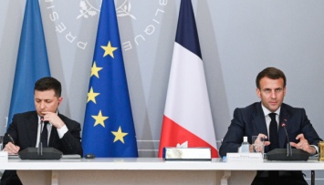 Макрон отмечает положительную динамику в отношениях между Украиной и Францией