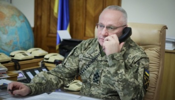 Хомчак обсудил с главнокомандующим ВС Эстонии текущую ситуацию в районе ООС