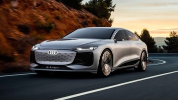 Новый электрический седан Audi A6 e-tron рассекретили накануне премьеры