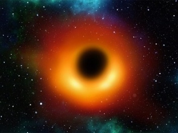 Гигантская черная дыра в разных спектрах света [ВИДЕО]