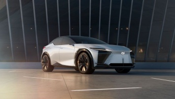 Lexus представил электрический концепт-кара LF-Z в Шанхае