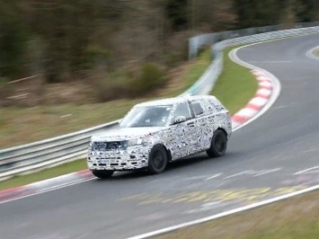 Range Rover пятого поколения испытали на Нюрбургринге (ФОТО)