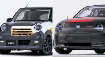 Honda показала 2 забавные концепции электрокаров из углеродного волокна