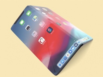 Складной iPhone с безрамочным экраном на патентном изображении
