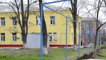 В больнице Покровска продолжаются работы по строительству станции жидкого кислорода