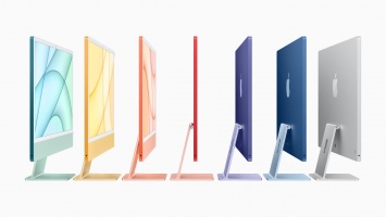 Новые iMac на M1 можно купить в нескольких цветах