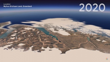 В Google Earth появились 3D-таймлапсы, которые показывают, как изменилась Земля за 37 лет