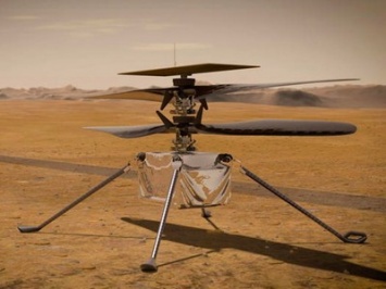 Вертолет Ingenuity успешно совершил новый полет на Марсе [ФОТО]