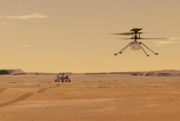 Дрон Ingenuity займется фоторазведкой на Марсе