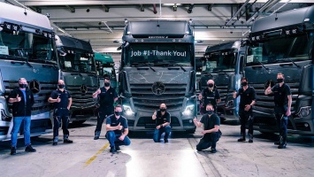 Mercedes начинает поставки роскошных грузовиков Actros Edition 2 с 40 дополнительными опциями
